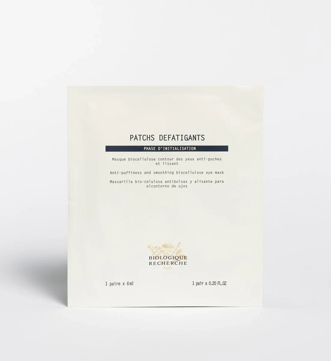 PATCHS DEFATIGANTS 1 SACHET 6 ML